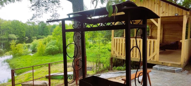 Рыбалка на усадьбе березина