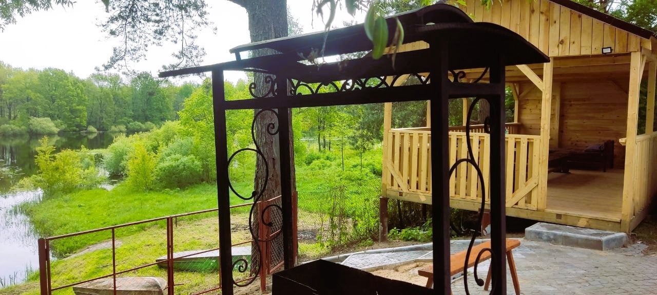 Рыбалка на усадьбе березина