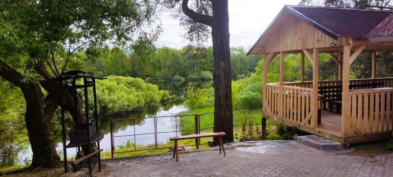 Аренда Беседки возле реки Березина
